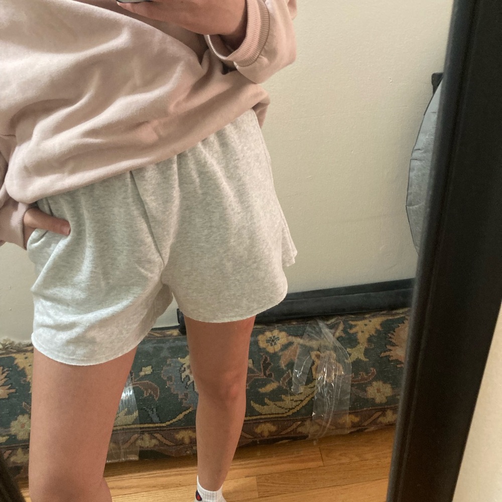 Light gray shorts